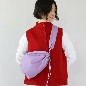 【mumokuteki別注】EARTH MADE 撥水加工 軽くて使い勝手がいい ナイロンボンサック