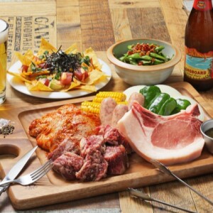 ★ハワイアンBBQ　飲み放題付き★