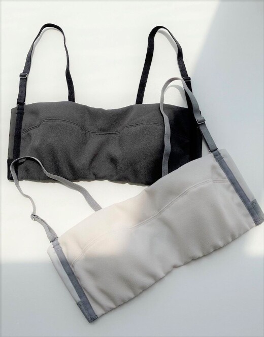 バスト・デコルテを薄くみせる【ＭＩＮＩＭＡＬ　ＢＲＡ】