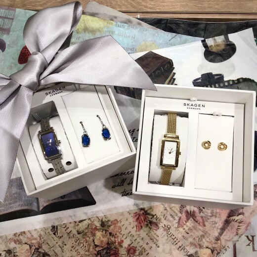 【SKAGEN】プレゼントに最適なアクセサリー付きモデルを紹介します♪
