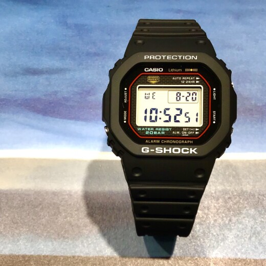 【G-SHOCK】初号機復刻ーORIGINー★DW-5000R-1AJF