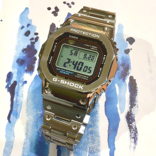【G-SHOCK】初代モデルcolor、フルメタルで再現★