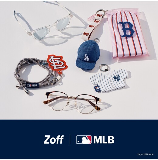 MLBと国内アイウェアブランドによる初のコラボレーションコレクション
