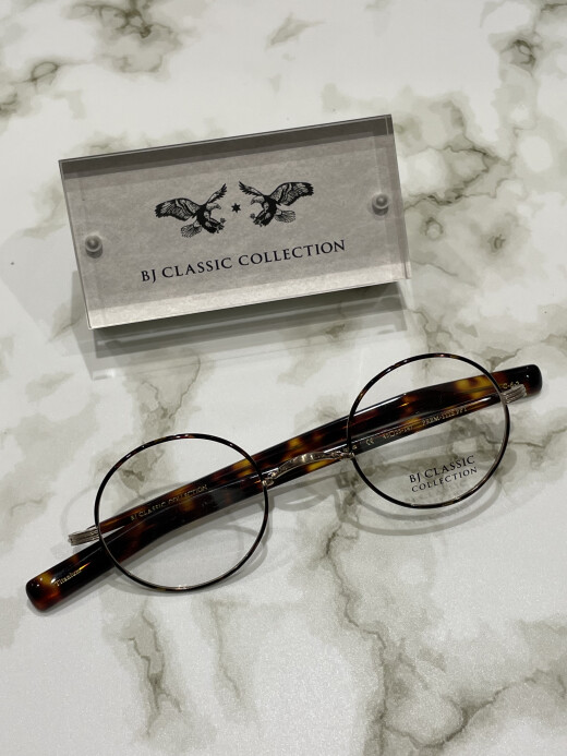 【BJ CLASSIC COLLECTION】新作ラウンドメタルフレーム！