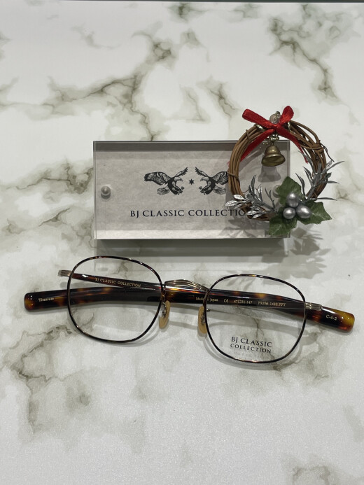 【BJ CLASSIC COLLECTION】個性派スクエアメタルフレーム！