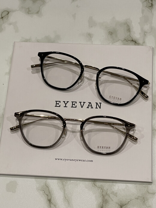 【EYEVAN】新作コンビネーションフレーム！