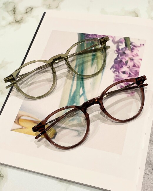 【999.9】春らしい爽やかなクリアフレーム！