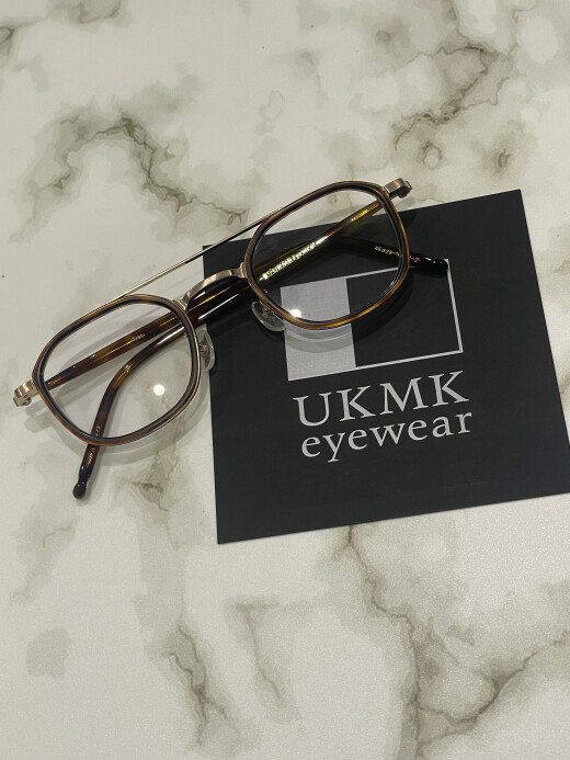 【UKMK eyewear】オシャレなツーブリッジフレーム！