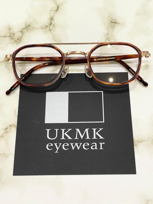【UKMK eyewear】待望の新作が入荷！ブランド初となるツーブリッジフレーム！！
