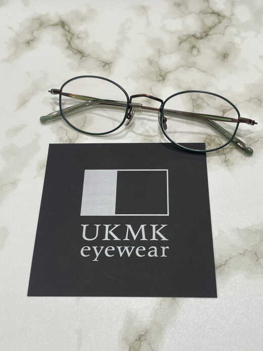 【UKMK eyewear】新作バレルシェイプフレーム！
