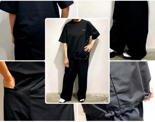 ☆快適セットアップ♡Tシャツ&イージーワイドパンツ☆