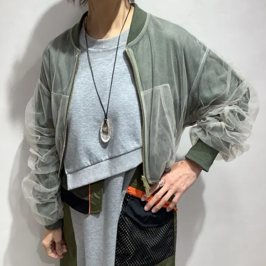 ☆メッシュ×チュールで春コーデ♡☆