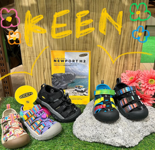 KEEN  NEW PORT シリーズ　入荷してます！
