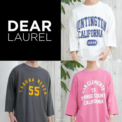 ムラスポオリジナルブランド【 DEARLAUREL 】新作Tシャツのご紹介。