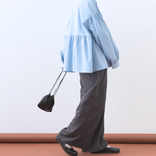 ◆ チェック柄ワイドパンツ ◆