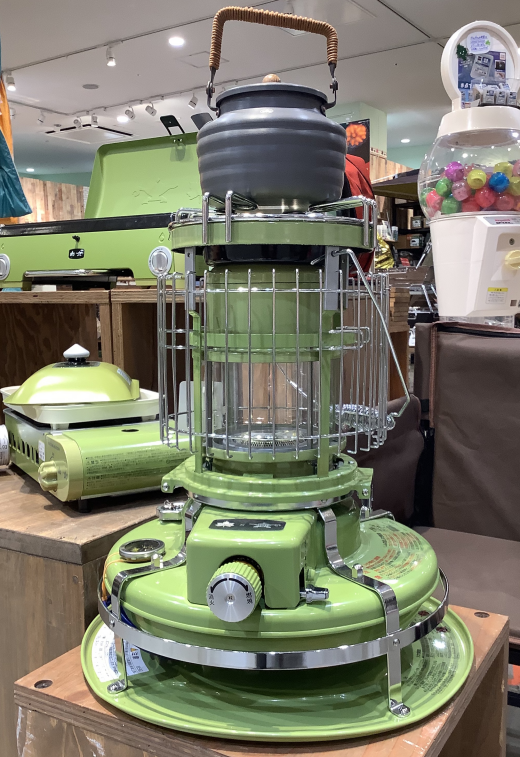 ALADDINコラボの石油ストーブのご紹介