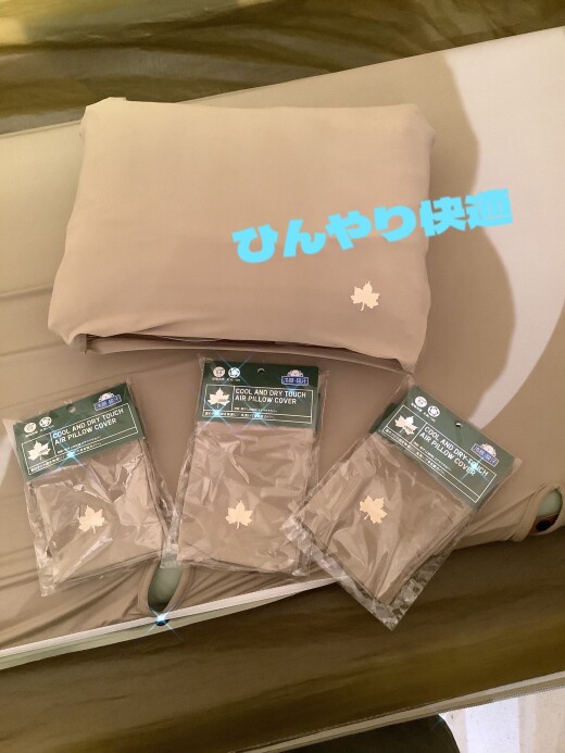 冷感吸汗エアライトマクラカバー