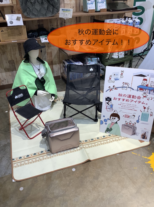 秋の運動会おすすめアイテム