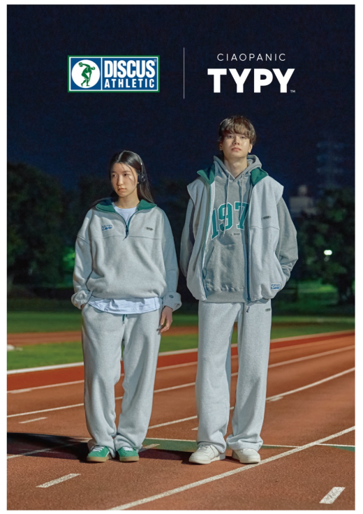 【DISCUS ATHLETIC × CIAOPANIC TYPY】