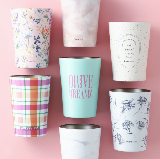 冷たさをキープするタンブラー🧊