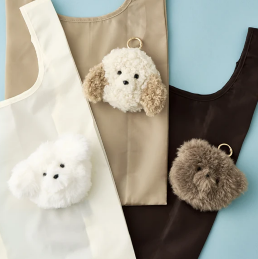 【Xmas限定】キュートな動物モチーフのエコバッグ🐻🎄