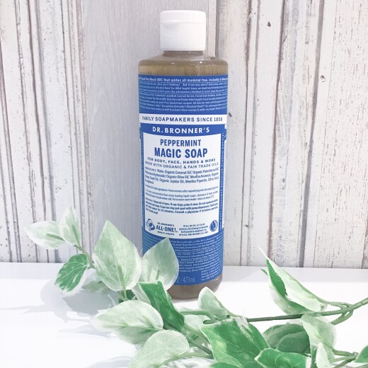 ＼寒すぎるほどの爽快感／夏にぴったり冷え冷えソープ💙【ドクターブロナー】マジックソープ ペパーミント