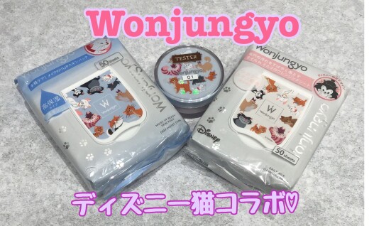 ウォンジョンヨ　ディズニー猫コラボ