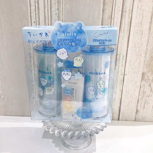 今だけ限定のちいかわシャンプー🫧🩵💛