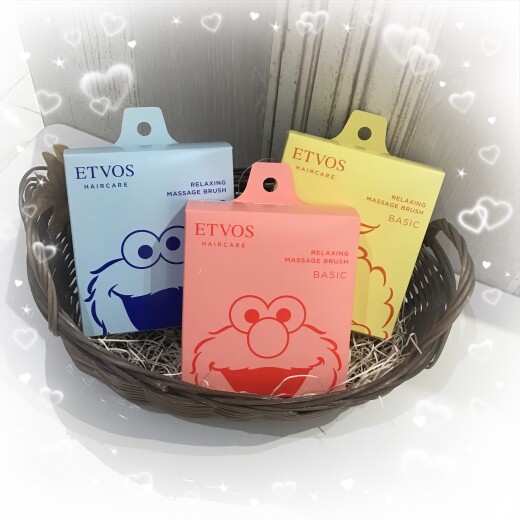 ETVOSから大人気キャラクターとコラボデザインリラクシングマッサージブラシ登場❕✨✨❤️