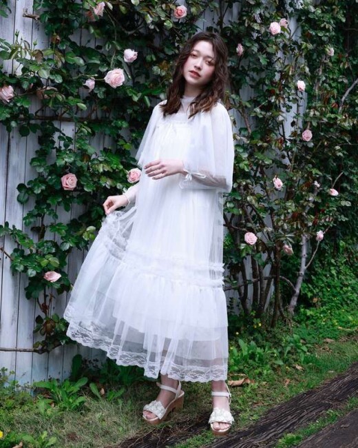 【夏カタログ掲載】洗練フレアワンピース♪