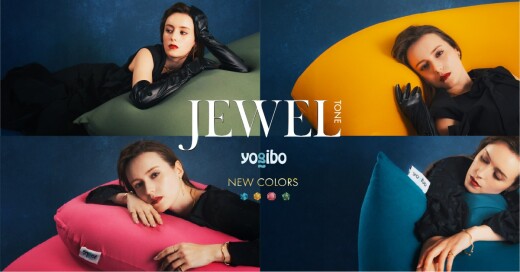 Yogibo Jewel Tone Series　全国販売開始
