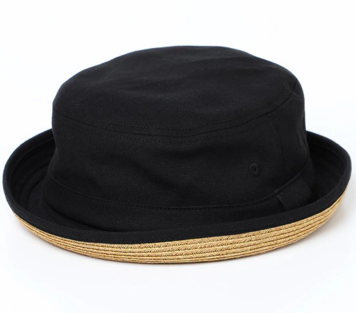 【つば裏ブレード素材ポークパイ】