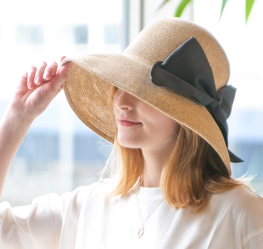 【ペーパーブレードカラーリボンハット】