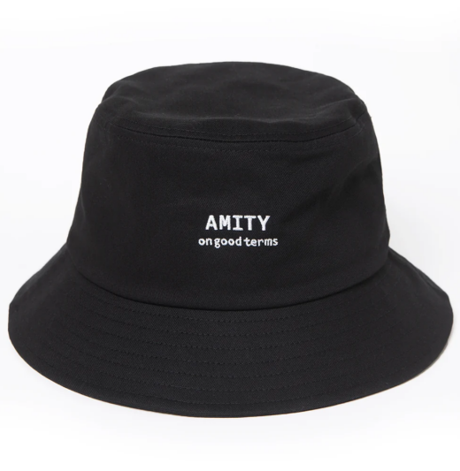 【AMITY刺繍バケットハット】
