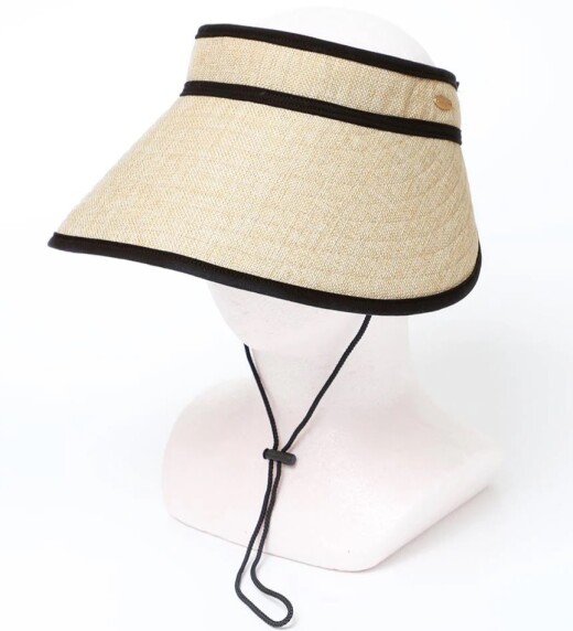 【ポリジュートくるくるサンバイザー】