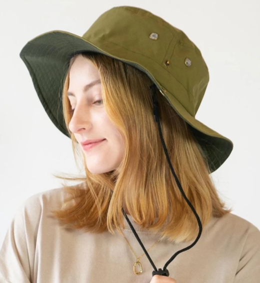 【テフロン加工撥水ポケッタブルADV HAT】