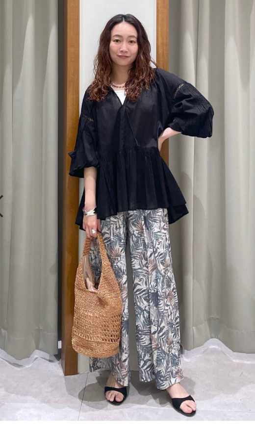 アソート柄リラックスパンツ