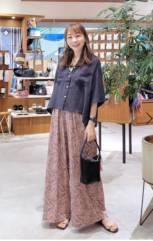 リネンクロップドＳＨ／ＳＳ