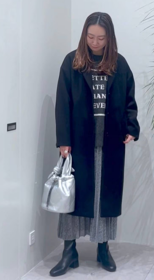 ウーリーロングコート