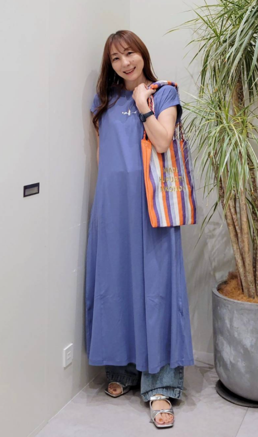 シルケットロゴワンピース