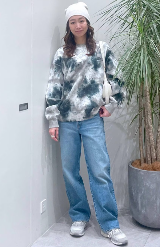 タイダイスウェットプルオーバー