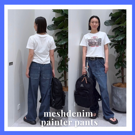 メッシュデニムペインターＰＴ 
