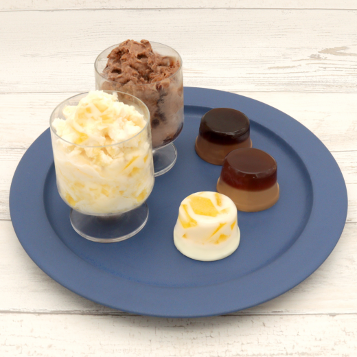 涼を感じるチョコレートのデザート🫧‪