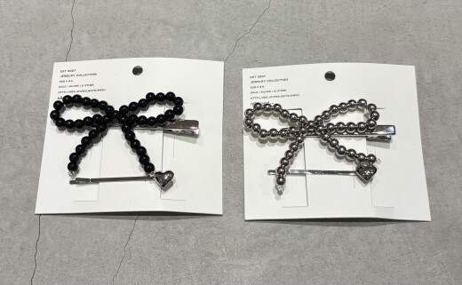 気軽に使える、モチーフアクセサリー！