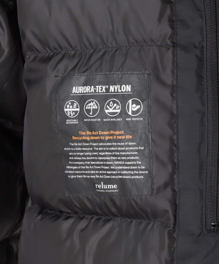 別注ナンガ｜冷たい風を、味方に。─AURORA-TEX(R)がくれる“外で過ごす自由”。｜RELUME