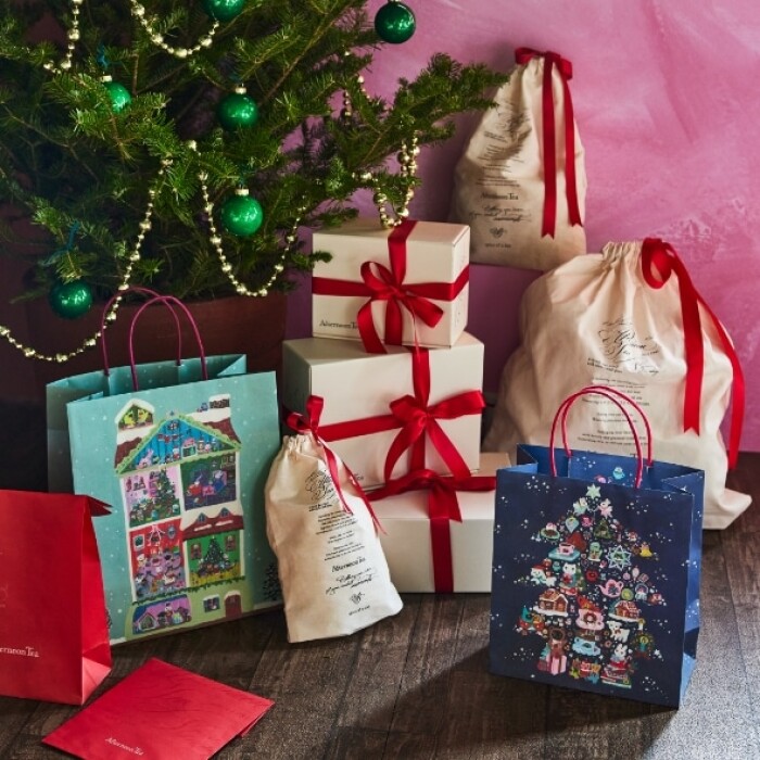 クリスマスカラーの限定ギフトラッピングが登場！