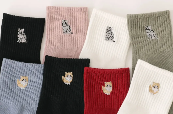 【靴下屋】キュートな猫ちゃんソックス🐈🧦