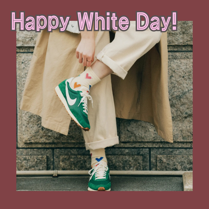 【靴下屋】ホワイトデーにおすすめな靴下❣️