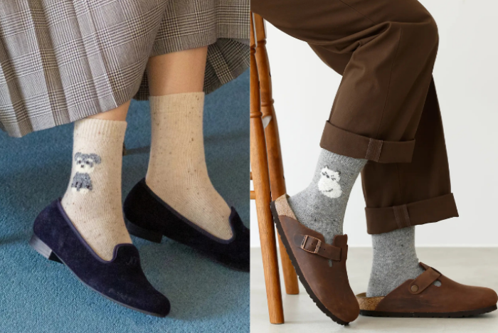 【靴下屋】アニマルソックス🐶