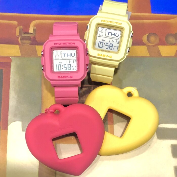 【BABY-G+PLUS】ハートに時計をつけて!♡